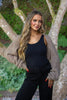 Knit Shrug - Truffle