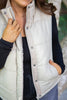 The Payton Vest - Beige