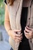 The Payton Vest - Mocha