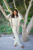 Waffle Textured Sweater & Pant Set - Oat