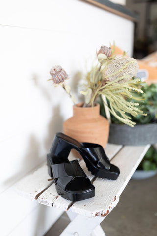 Bryce - Platform Sandal - Black