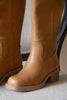 Square Toe Classic Boot - Cognac