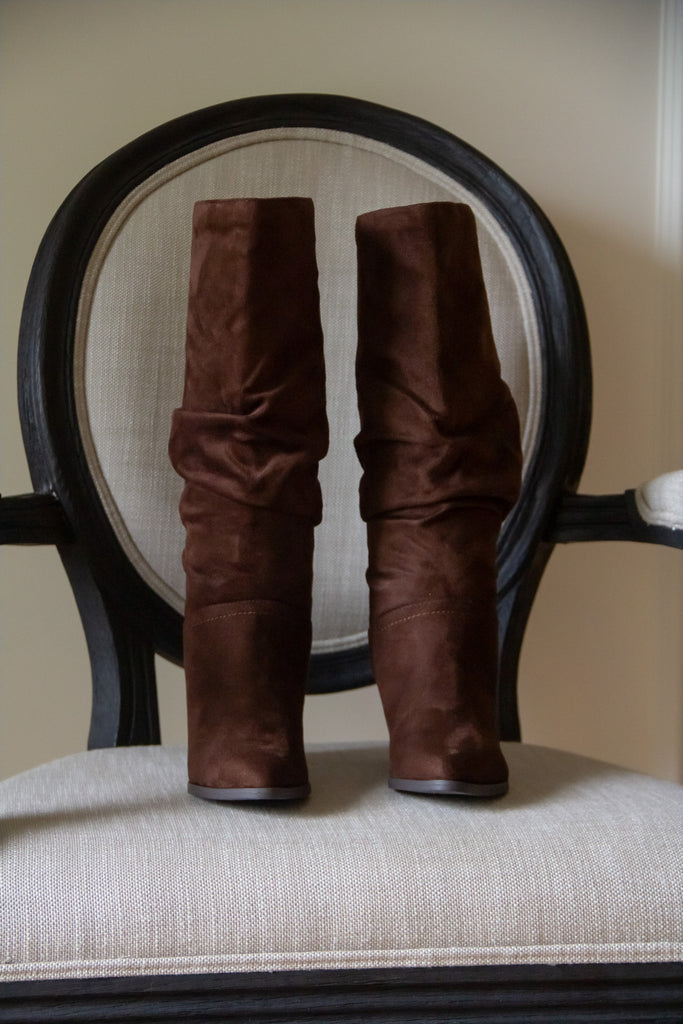 The Fall Slouch Boot - Brown