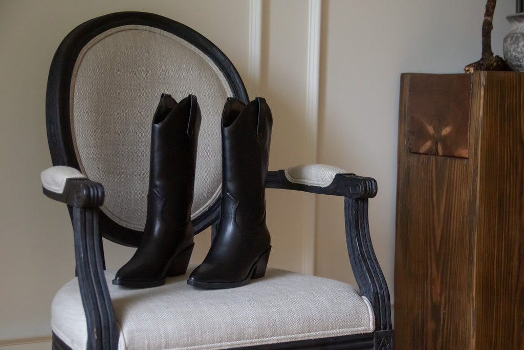 The New Cowgirl Boot - Black