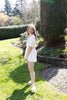 Romper Button Up - White