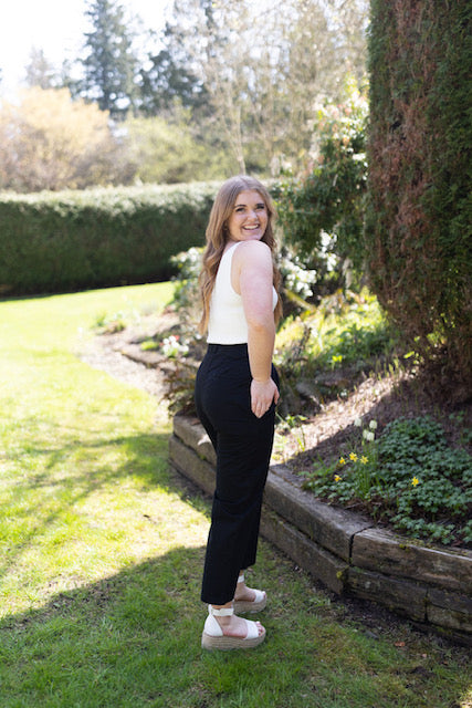 Lightweight Balloon Pant - Black