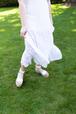 Strapless Midi Dress - White