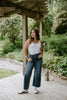 Scissor Cut Wide Leg - Dark