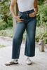 Scissor Cut Wide Leg - Dark