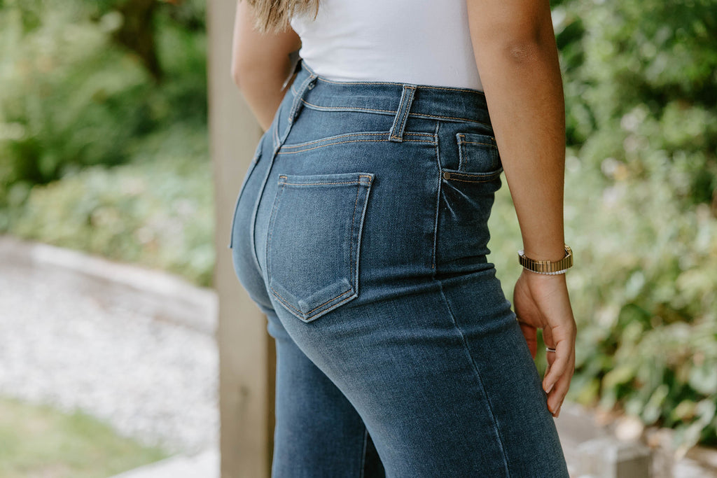 Scissor Cut Wide Leg - Dark