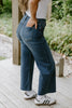 Scissor Cut Wide Leg - Dark