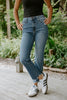 High Rise Vintage Straight - Dark