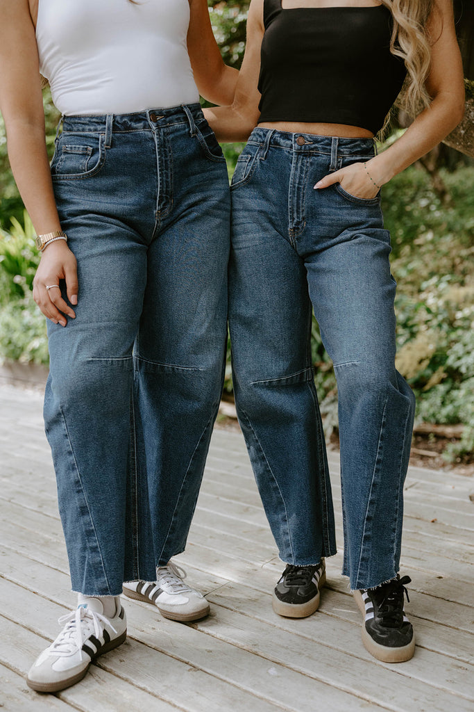 Barrel Denim - Dark Wash