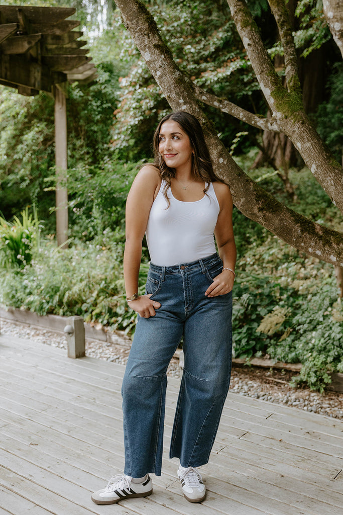 Barrel Denim - Dark Wash