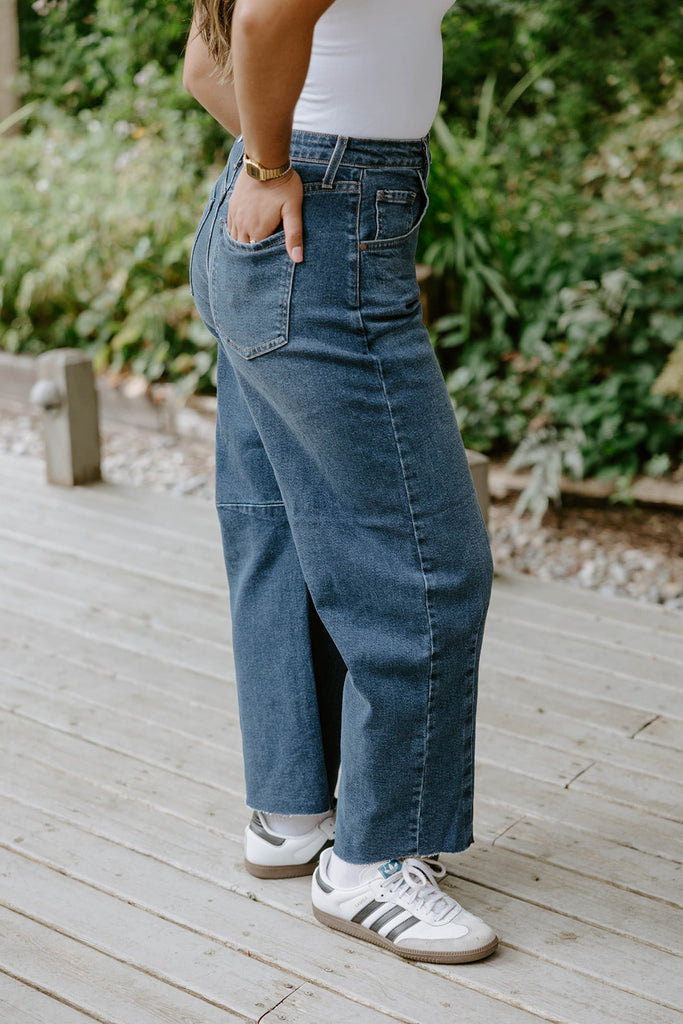 Barrel Denim - Dark Wash
