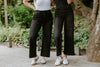 Scissor Cut Wide Leg - Washed Black