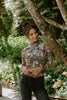Fall Floral Sheer Shirt