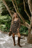 Floral Black Romper