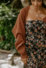 The Cropped Ballet Shrug - Brown