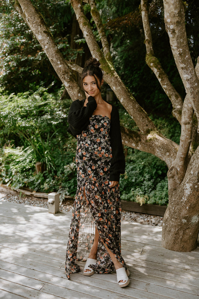 The Cropped Ballet Shrug - Black