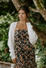 The Cropped Ballet Shrug - Cream