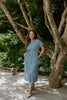 Chambray Button Down Shirt Dress
