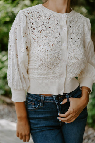 Fall Floral Sheer Shirt