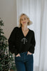 The Holiday Cardigan - Black