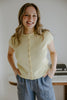 Short Sleeve Classic Cardi - Yellow