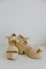 Castle Sandal - Natural