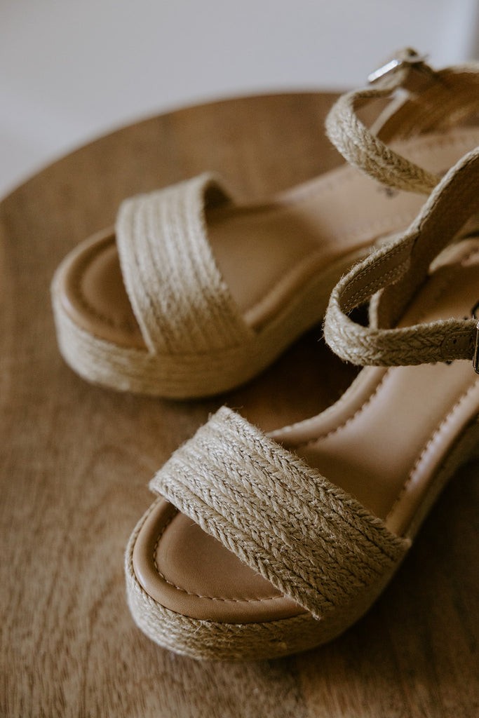 Castle Sandal - Natural