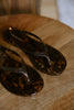 Tortoise Print Jelly Sandals