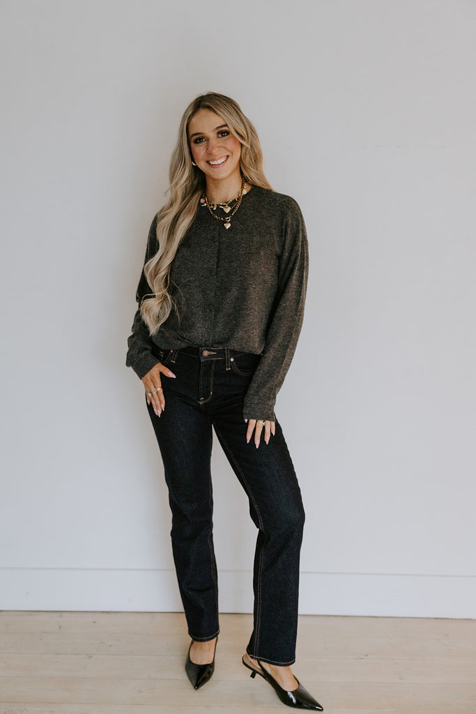 Marina Cardigan - Dark Grey