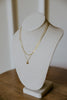 Multi Strand Chain & Heart Necklace — Small Heart