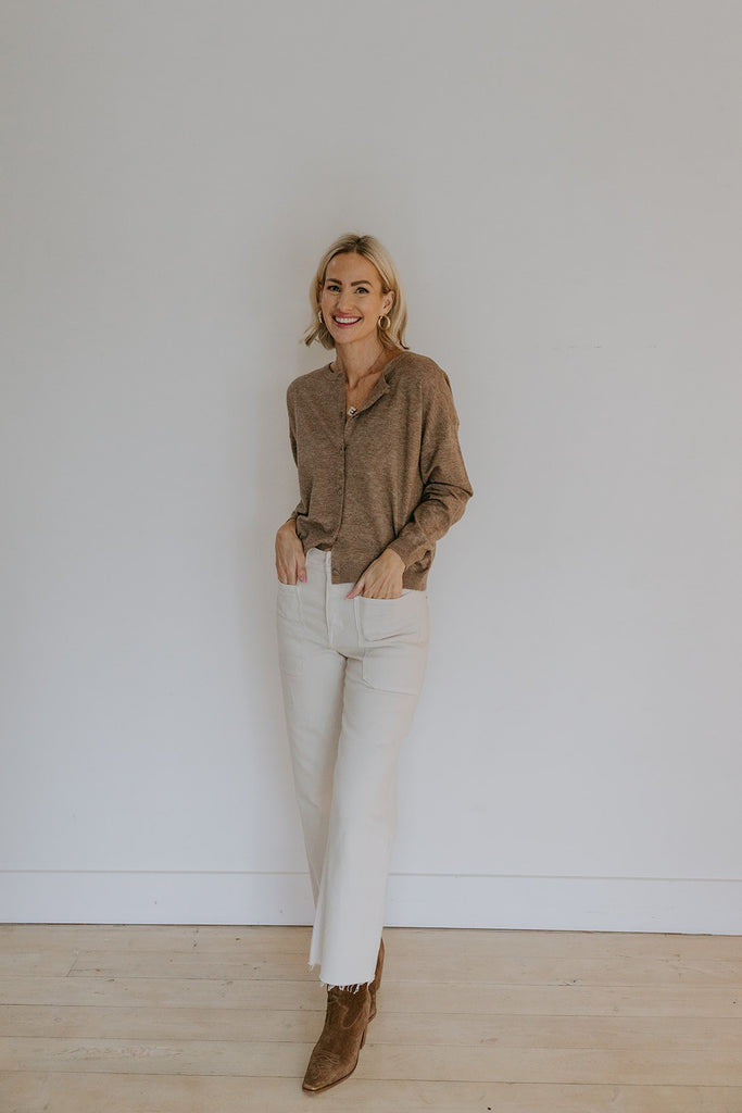Marina Cardigan - Fossil