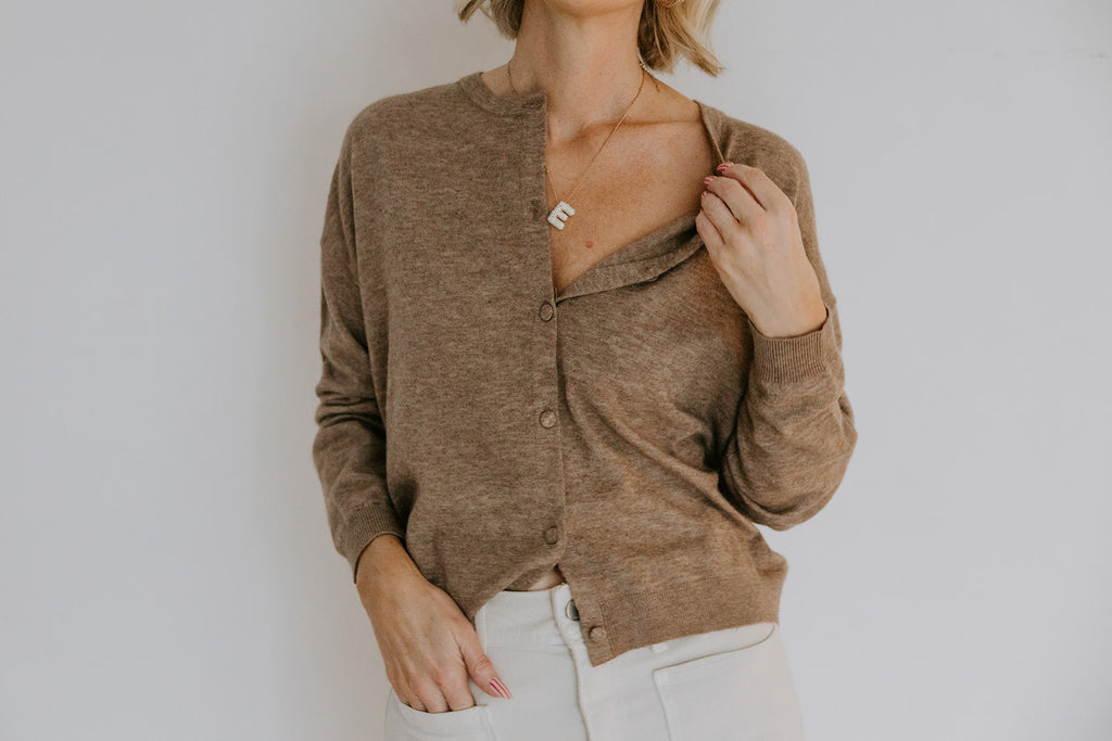 Marina Cardigan - Fossil