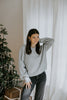 Classic Knit Sweater - Heather Grey