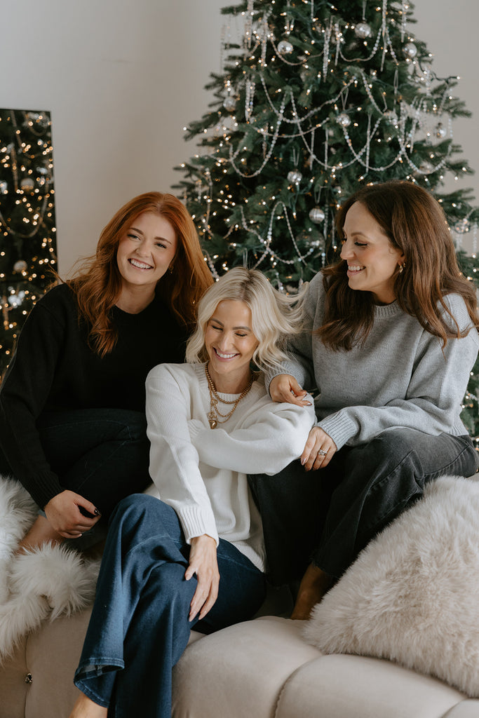 The Most Perfect Classic Sweater - Black