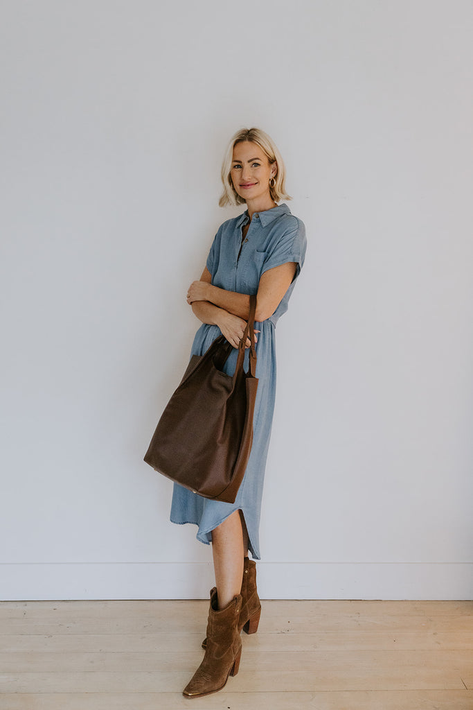 The Everyday Tote - Brown