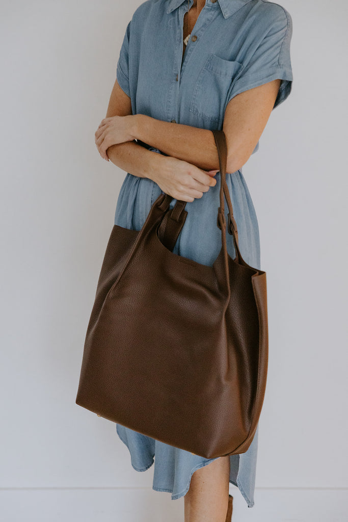 The Everyday Tote - Brown