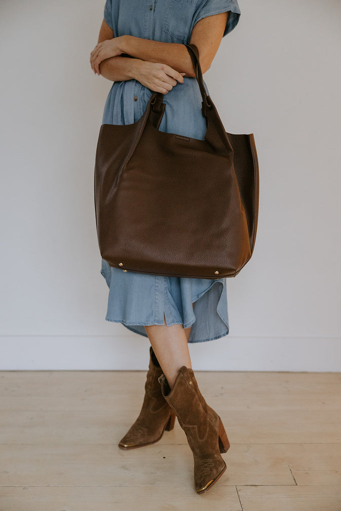 The Everyday Tote - Brown