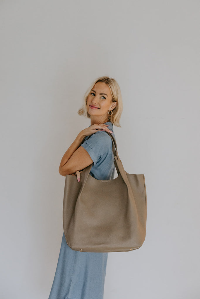 The Everyday Tote - Taupe