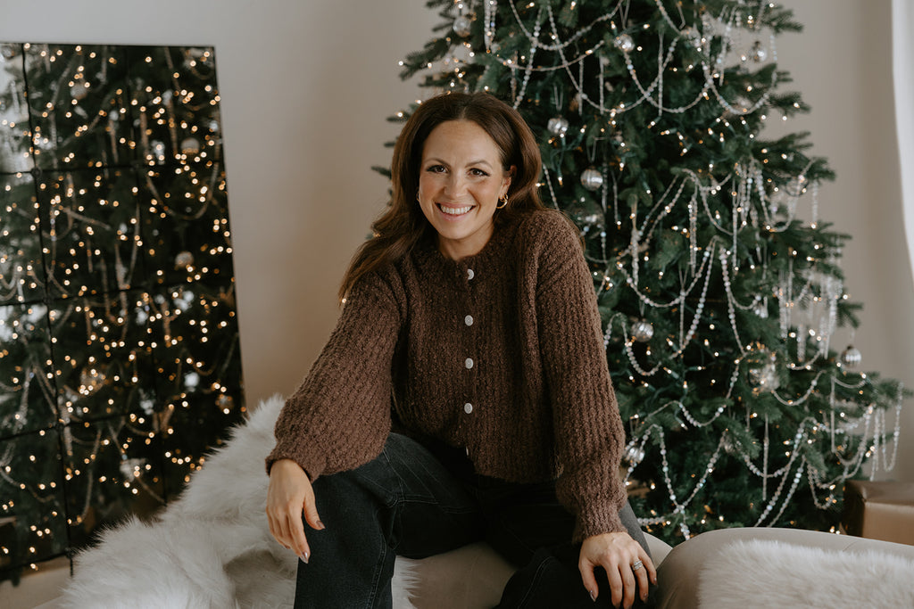 Super Soft, Super Plush Cardigan - Chestnut