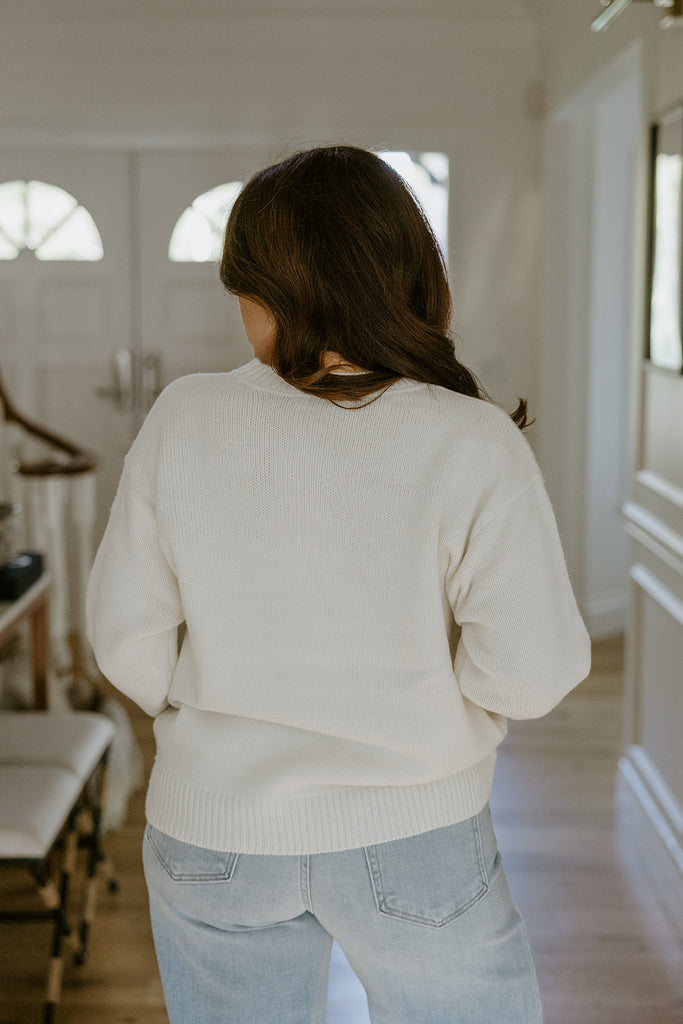 The Most Perfect Classic Sweater - Ivory