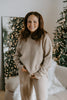 Super Soft Crewneck and Lounge Pant Set - Taupe