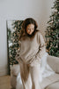 Super Soft Crewneck and Lounge Pant Set - Taupe