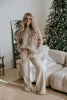 Super Soft Crewneck and Lounge Pant Set - Taupe