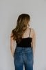 Thin Strap Tank - Black
