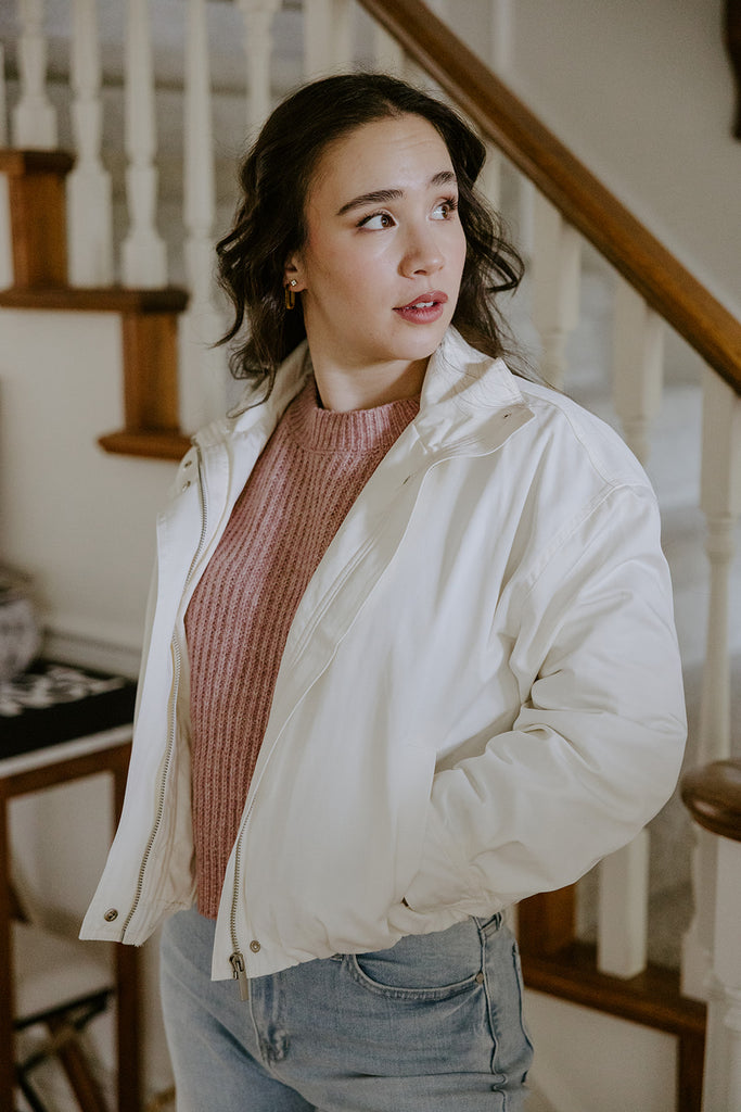 Lightweight Jacket - Ecru