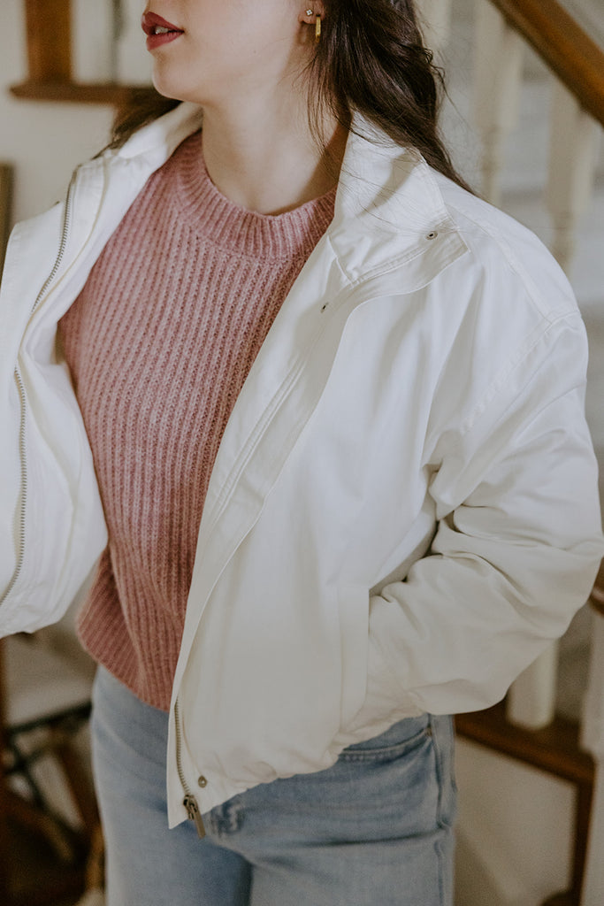 Lightweight Jacket - Ecru